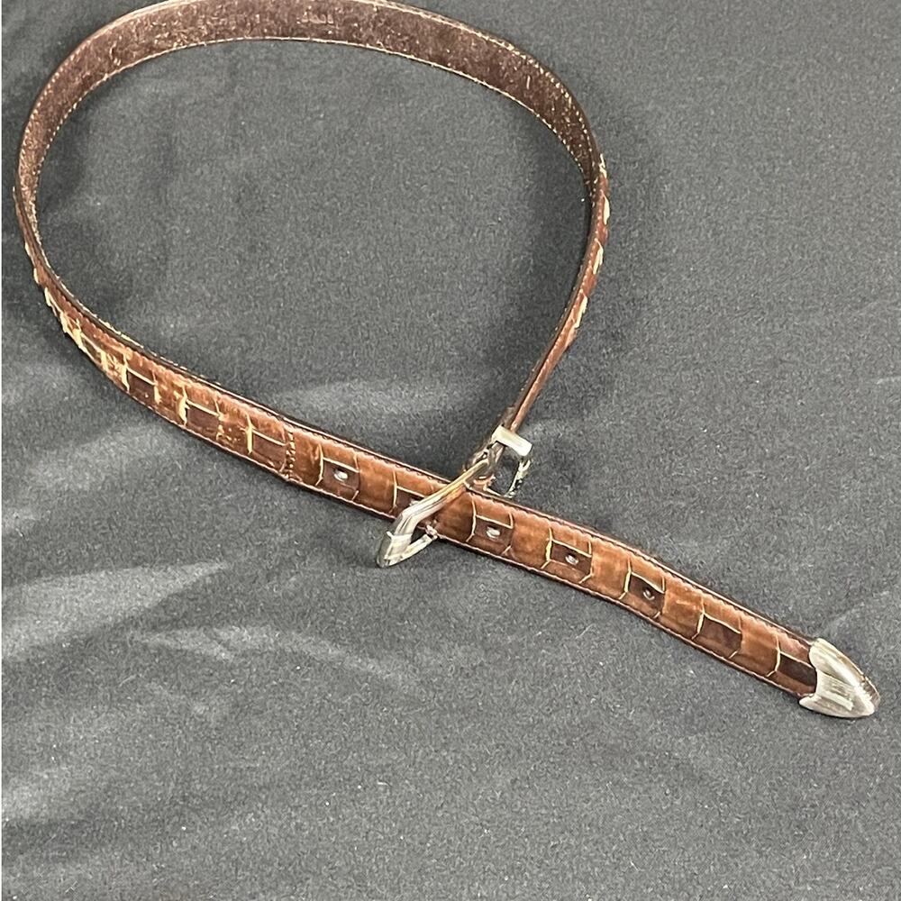 Men's genuine leather belt size 34-35